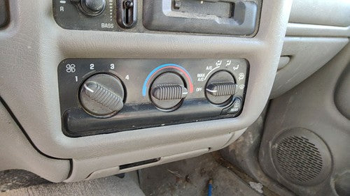 1999-2005 S10 Blazer Temperature Control Module In Dash Heater Ac Head Unit Oem