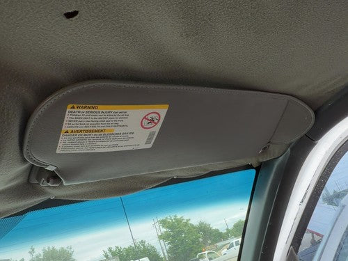 2000-2002 Chevy Express Van 2500 Passenger Right Sun Visor Oem Black 15074522