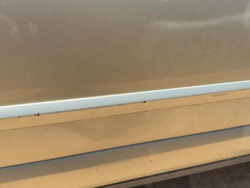 05-09 Legacy Outback Passenger Right Front Upper Moulding From Door Oem Gold 9J