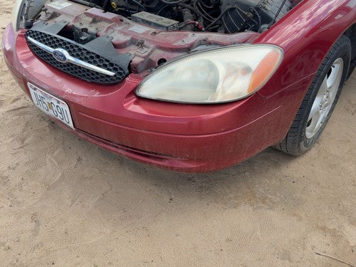 2000-2003 Ford Taurus Front Bumper Cover Assembly Oem Red 2F1Z17D957Ba
