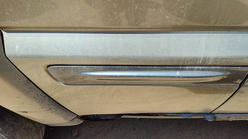 04 Liberty Passenger Right Rear Moulding From Door Oem Back Trim Strip Khaki Pjc