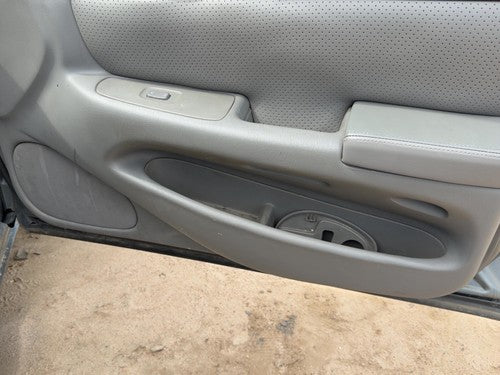 01-03 Seville Passenger Right Front Door Trim Panel Switches Inner Dark Gray 145