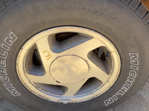 1991-1994 Ford Explorer 2 Dr 15" Aluminum Wheel Oem Factory 5 Hole Rim