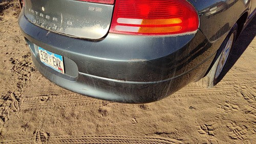 1998-2004 Dodge Intrepid Rear Bumper Cover Assembly Oem Back Steel Blue Pbq
