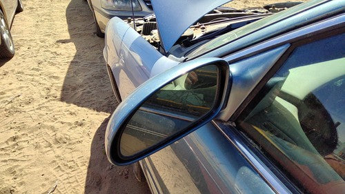 00-01 Lesabre Buick Lesabre Driver Left Power Side Mirror Door Mounted Oem Blue