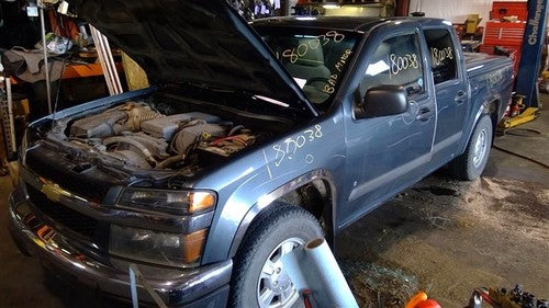 2004-2012 Chevy Colorado Back Glass Fixed With Privacy Tint 15131397