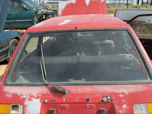 1987-1988 Toyota Fx Back Glass Rear Window Oem 6810512200