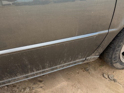 98-04 Seville Passenger Right Front Moulding Door Upper Sedan Thunder Gray 88U
