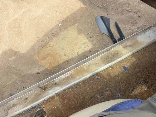1974 Chevy Impala Driver Left Lower Sill Step Moulding Trim Panel Oem