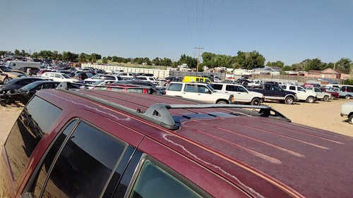 1997-2002 Ford Expedition Luggage Rack Cross Bars Only Oem Roof