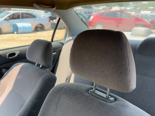 1996-1998 Honda Civic Pair Of Front Headrests Oem Left Right Set Seat Gray F