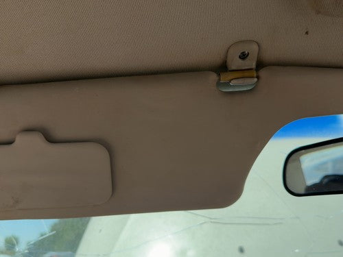 2000 Mazda Protege Dx Driver Left Sun Visor Oem Brown Bj0W69320C63