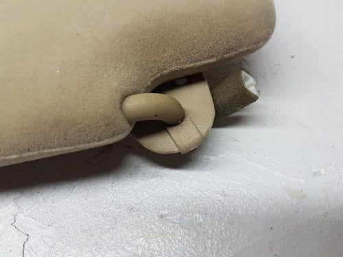 1999 Lexus Rx300 Passenger Side Sun Visor Assembly Mirror Tan Right Windshield