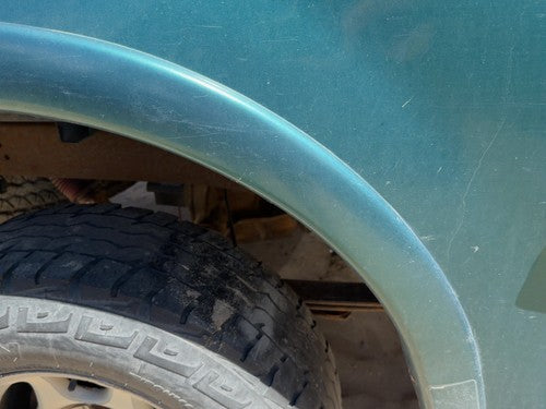 97-04 F150 Passenger Right Rear Wheel Flare Moulding Oem Back Pacific Green Ps