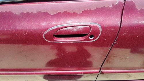 1994-1997 Honda Accord Driver Left Rear Outside Door Handle Oem Back Red