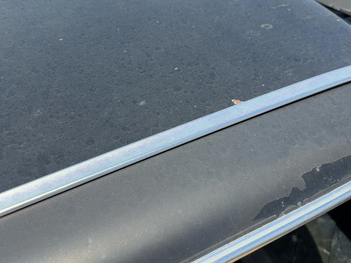 1980 Mercedes 450SL 107 Passenger Right Upper Chrome Trim Drip Rail Molding