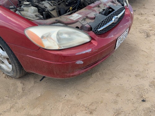 2000-2003 Ford Taurus Front Bumper Cover Assembly Oem Red 2F1Z17D957Ba