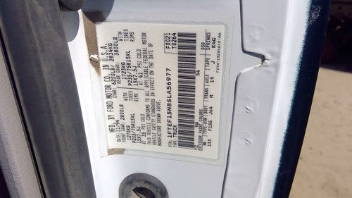 1995 Ford F150 Radiator Cooling Fan Shroud Oem Plastic Housing 5.0L F4ta-8146-Cc
