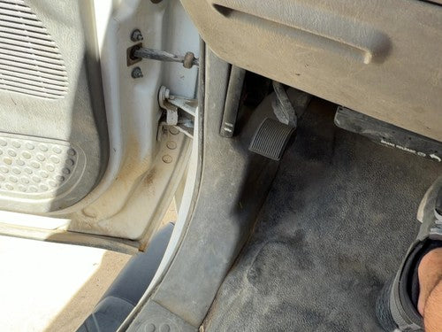 1999-2007 Ford F350 Driver Left Lower Kick Trim Panel Oem Gray