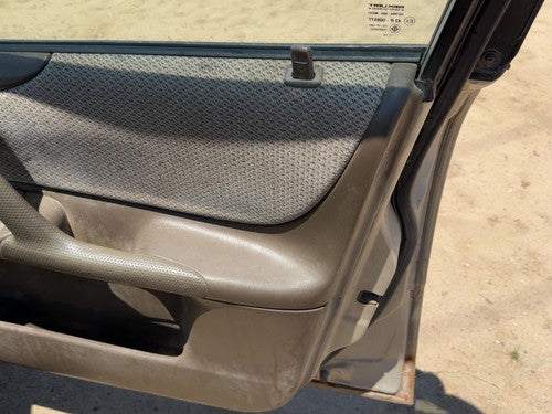 1999-2000 Mazda Protege Dx Passenger Right Front Door Trim Panel Manual Brown