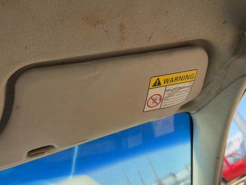 2000 Mazda Protege Dx Passenger Right Sun Visor Oem Brown Bj0W69270C63
