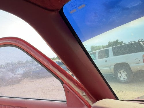 1987-1996 Dodge Dakota Driver Left A Pillar Trim Windshield Post Panel Oem Red
