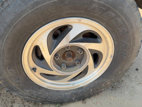 1995-2002 Chevy S10 Blazer 15" Aluminum Wheel Oem Factory 6 Slot Rim N90