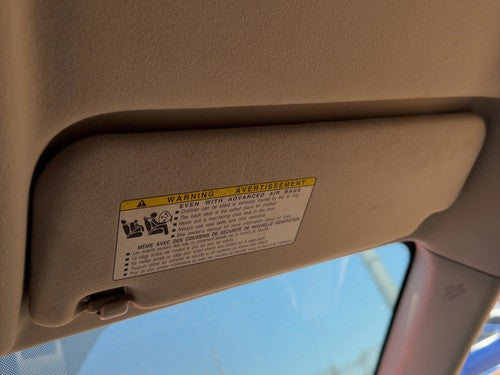 2006-2009 Passenger Right Sun Visor Oem Illuminated 7431047190B0