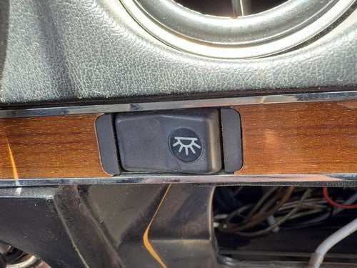 1980 Mercedes 450SL 107 Dome Light Switch Interior Courtesy Lamp OEM