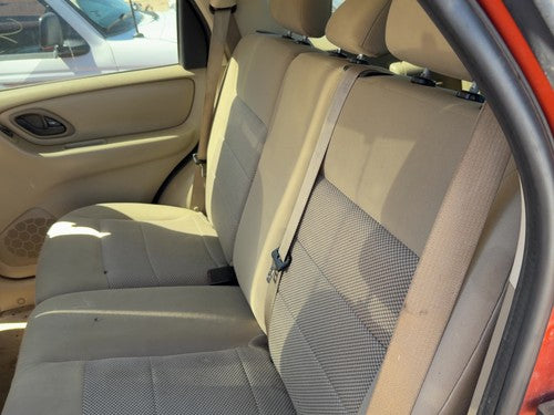 06 Escape Complete Set Of Rear Seat Belts Retractor Buckle Left Right Back Tan