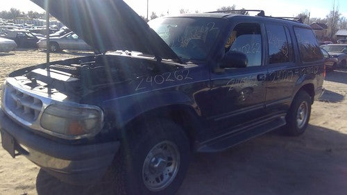 1995-1997 Ford Explorer Passenger Right Front Outside Door Handle Oem Blue