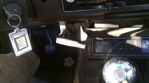 1986-1987 Isuzu Pup Pickup Parking Brake Handle Assembly Oem Emergency Ebrake