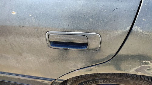 1997-2001 Toyota Camry Driver Left Rear Outside Door Handle Oem Back Blue 8L3
