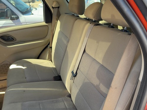 06 Escape Complete Set Of Rear Seat Belts Retractor Buckle Left Right Back Tan