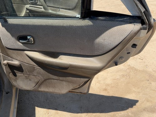 99-00 Mazda Protege Dx Passenger Right Rear Door Trim Panel Manual Back Brown