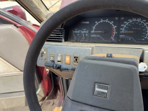 1985-1988 Nissan Maxima Steering Wheel Oem 4Dr Sedan Gray