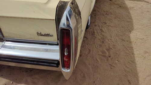 1980-1984 Cadillac Deville Passenger Right Tail Light Housing Chrome Oem Rear