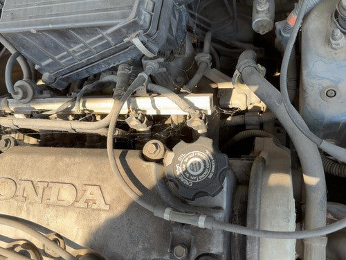 1996-2000 Honda Civic Complete Fuel Rail With Injectors Set Loaded Oem 1.6L