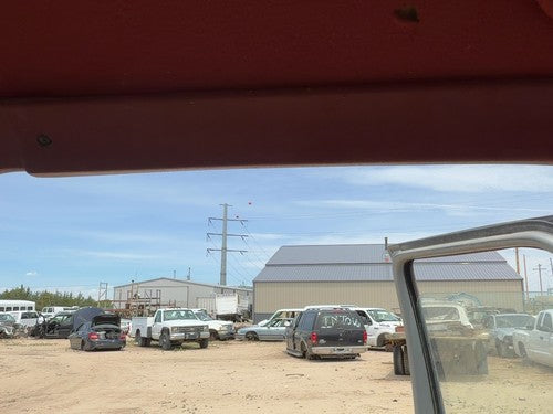 1987-1991 Ford F150 Driver Left A Pillar Trim Windshield Post Panel Oem Red