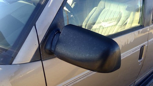 1988-1998 Chevy Astro Driver Left Side Mirror Door Mounted Oem Brown 15001801