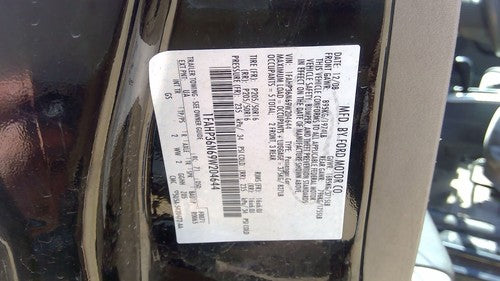2008-2011 Ford Focus Driver Left Rear Quarter Glass Back Side Window Oem