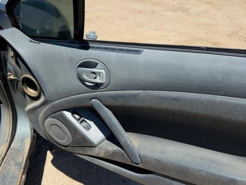 06-12 Eclipse Passenger Right Front Door Trim Panel With Switches Hatchback Gray