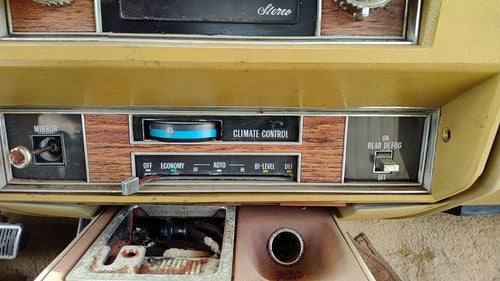 1980 Cadillac Deville Temperature Control Module In Dash Heater Ac Head Unit Oem