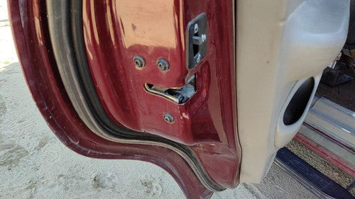 1997-2001 Ford Expedition Driver Left Rear Door Latch With Rods/Cables Oem Back