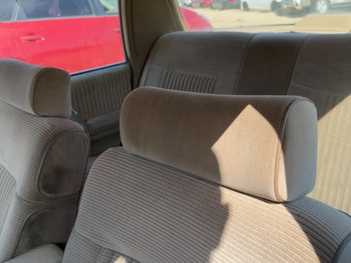 1989-1996 Buick Century Pair Of Front Headrests Oem Left Right Set Seat Tan