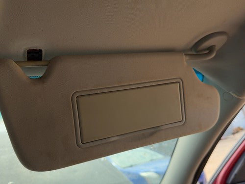 06-16 Chevy Impala Passenger Right Sun Visor Oem Without Illumination Ebony 19C