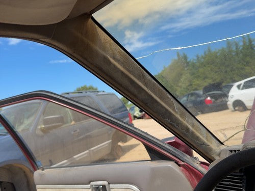 1985-1988 Nissan Maxima Driver Left A Pillar Trim Windshield Post Panel Oem Gray