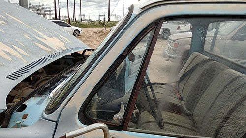 1973-1987 Chevy C10 Driver Left Front Vent Window Small Door Glass With Frame