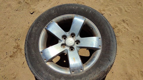 07-09 Suzuki Grand Vitara Xl-7 1 17 Aluminum Wheel Oem 5 Spoke Chrome Rim