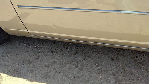 03-07 Cts Driver Left Front Rocker Panel Moulding Side Skirt Oem Sand Storm 61U